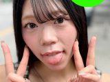 街角で声をかけて口内観察させてもらう 交渉上手な黒髪ギャル かなちゃん